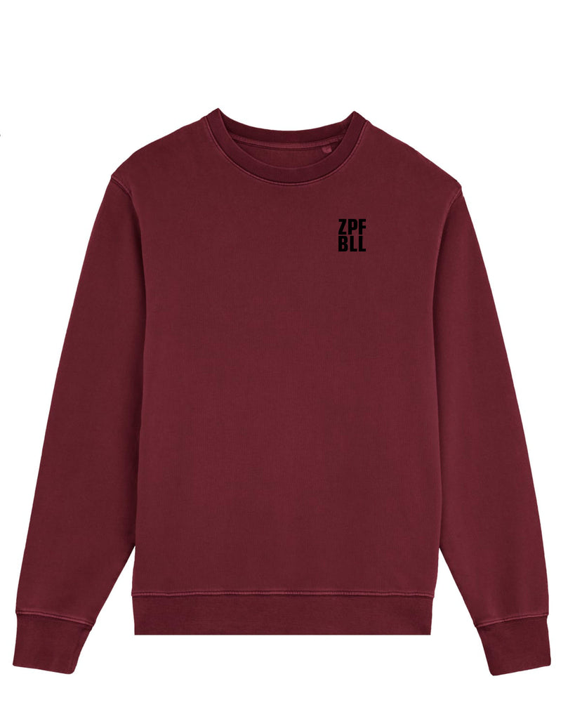 SWEATIE | ZOPFBALL BASIC | BURGUNDY