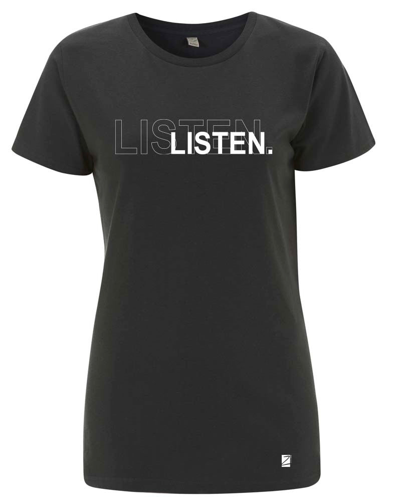 shirt | listen | black