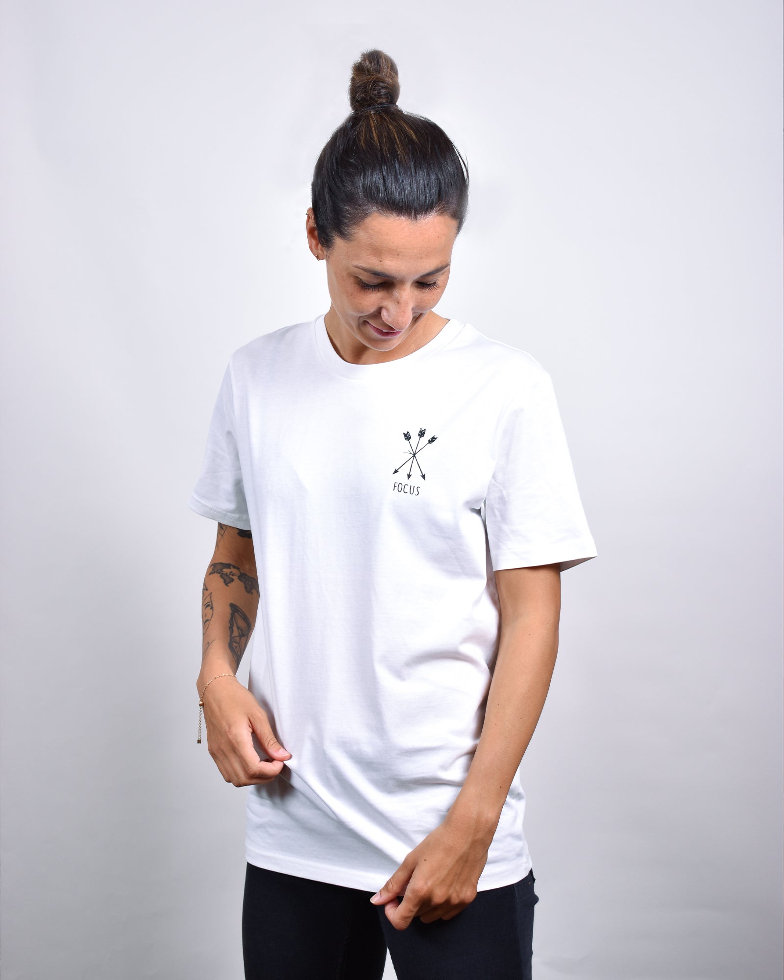 トップス 8egreedy 13 t-shits white smirk face logo t-shits | 8e greedy